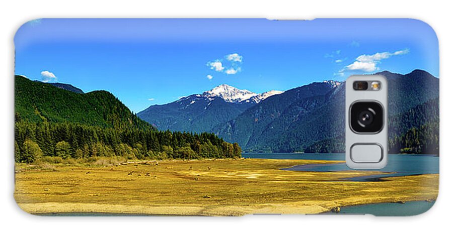 Steve Bunch Galaxy Case featuring the photograph Baker Lake low water level by Steve Bunch