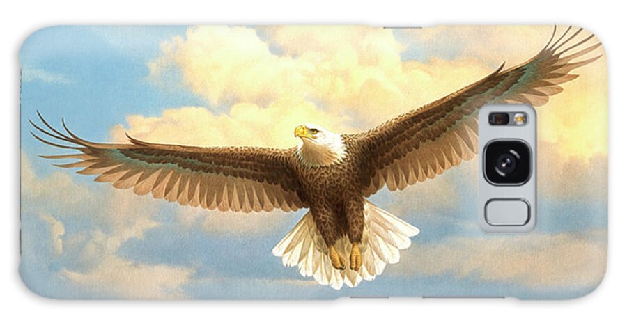 Bald Eagle Galaxy Case featuring the painting Bald Eagle by Joh Naito