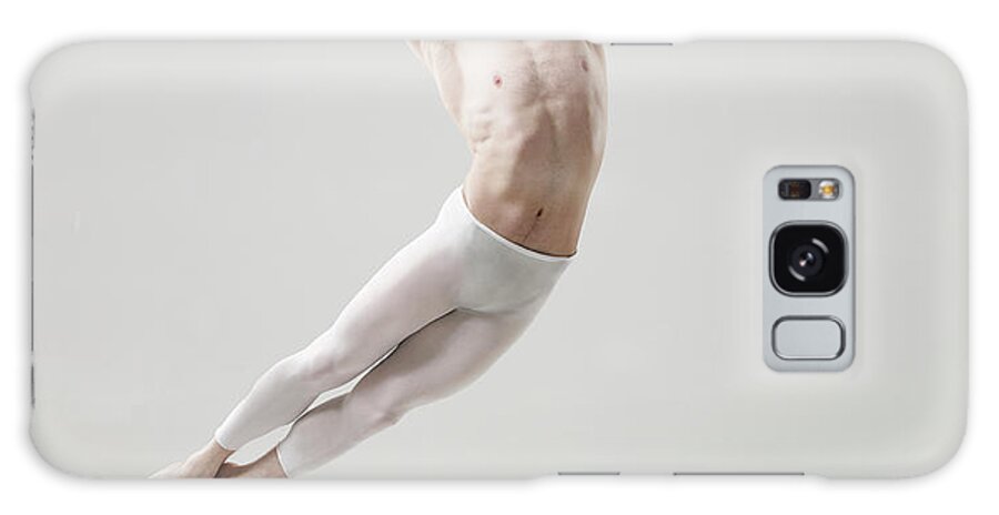 Working Galaxy Case featuring the photograph Ballet Dancer Jumping by Mike Harrington