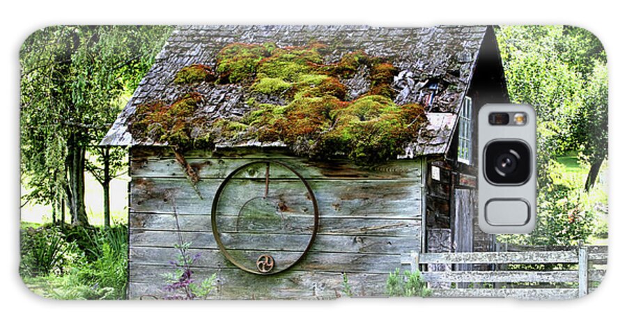 Barn Fence Galaxy Case featuring the photograph Barn 6763 by Stephen Goodhue