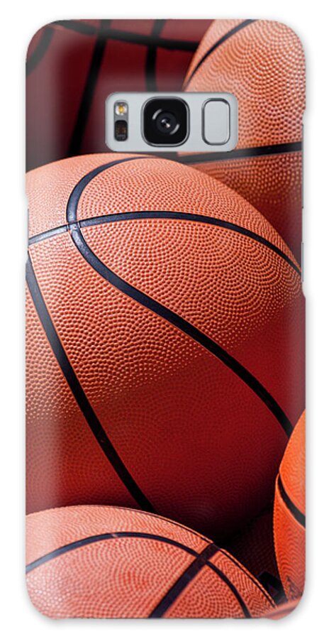 Team Sport Galaxy Case featuring the photograph Basket Balls by Amit Basu Photography