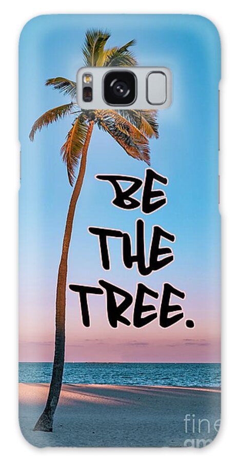 Palm Tree Galaxy Case featuring the digital art Be The Tree by Bill King