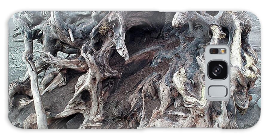 Day Galaxy Case featuring the photograph Beach Driftwood by Martin Smith