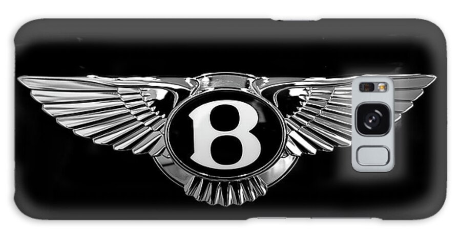 Bentley Motors Galaxy Case featuring the photograph Bentley Motors Logo by Stefano Senise