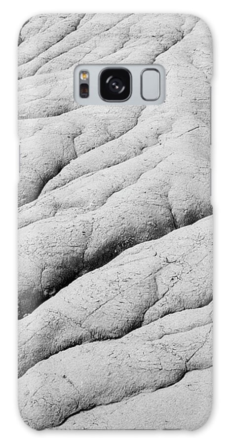 Natural Pattern Galaxy Case featuring the photograph Bentonite Clay Hills, Badlands Alberta by Lucidio Studio Inc