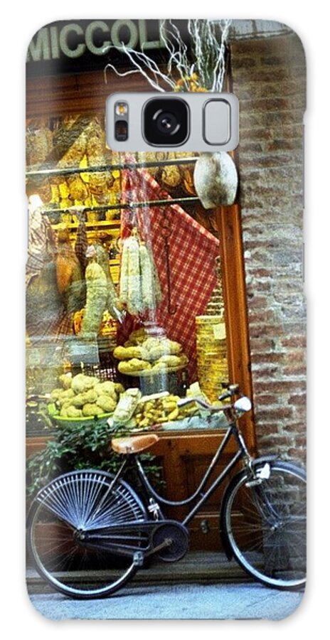  Galaxy Case featuring the photograph Bike in Sienna by Susie Rieple