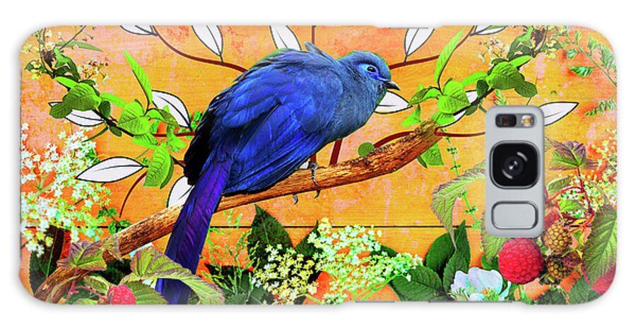 Bird Collection 5 Galaxy Case featuring the mixed media Bird Collection 5 by Ata Alishahi