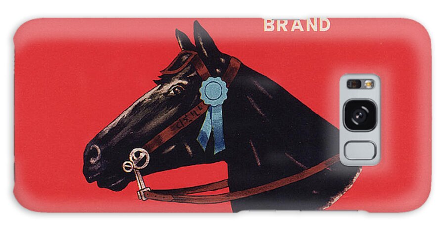 Horse Galaxy Case featuring the painting Black Beauty Brand by Unknown