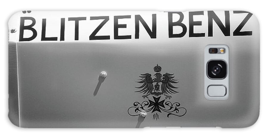 Mercedes Benz Galaxy Case featuring the pyrography Blitzen Benz by Naxart Studio