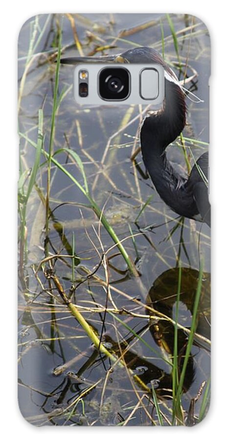 Blue Heron Galaxy Case featuring the photograph Blue Heron by Philip And Robbie Bracco