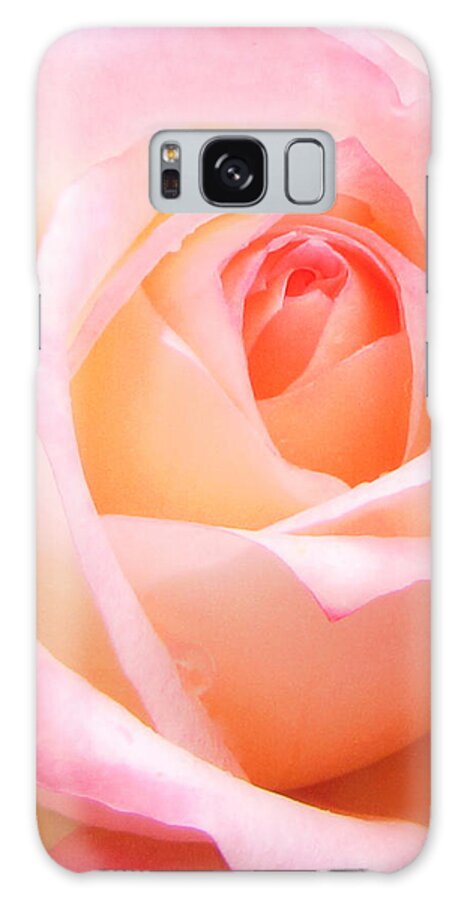 Rose Galaxy Case featuring the photograph Blushing Beauty by Susan Hope Finley