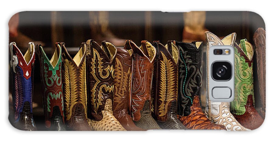 Cowboy Boots Galaxy Case featuring the photograph Boots by KC Hulsman