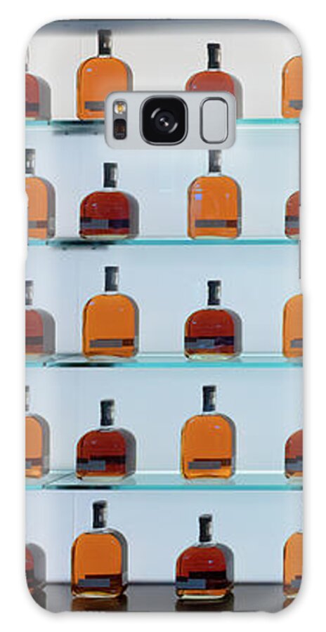 Woodford Reserve Galaxy Case featuring the photograph Bourbon Bottles by Susan Rissi Tregoning