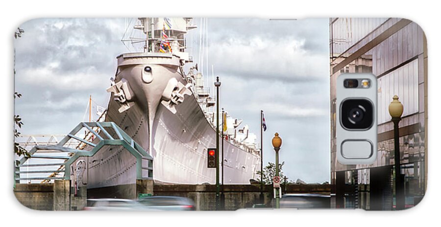 Battleship Galaxy Case featuring the photograph Boush Street by Bill Chizek
