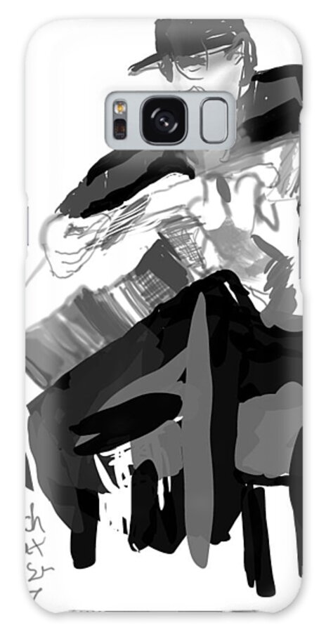 Famous South African Musician Galaxy Case featuring the digital art Brian Finch by Tim Johnson