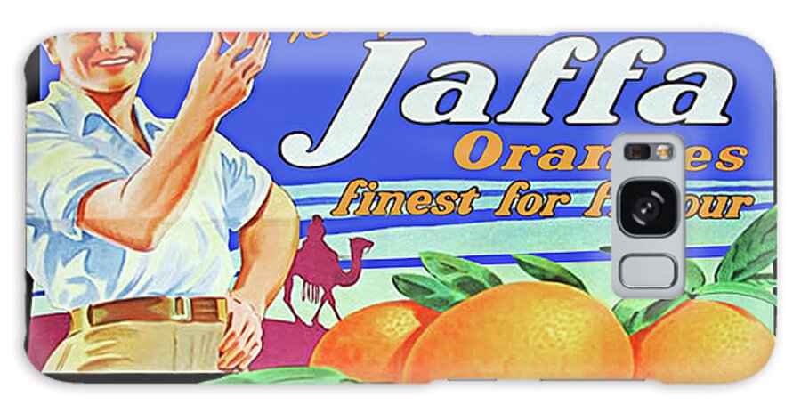 Jaffa Galaxy S8 Case featuring the photograph Buy Jaffa Oranges by Munir Alawi
