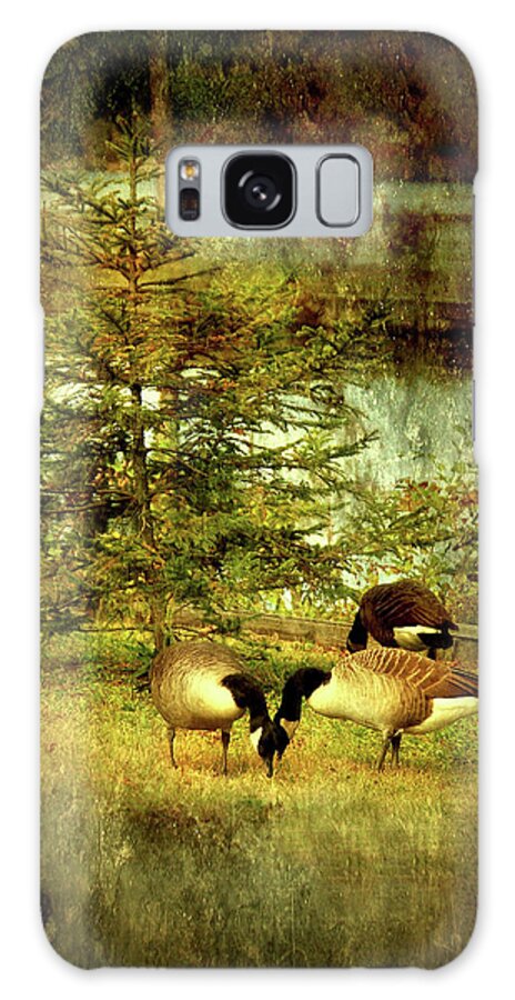 Autumn Galaxy S8 Case featuring the photograph By The Little Tree - Lake Carasaljo by Angie Tirado