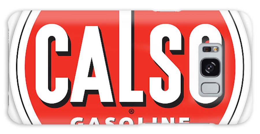 Signs Galaxy Case featuring the digital art Calso Sign by Greg Joens
