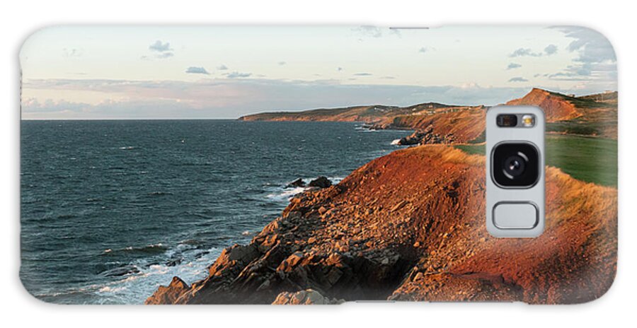 Water's Edge Galaxy Case featuring the photograph Cape Breton Coastline by Westhoff