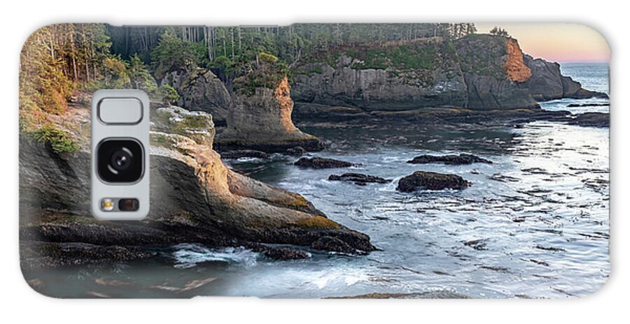 Adventure Galaxy Case featuring the photograph Cape Flattery by Ed Clark