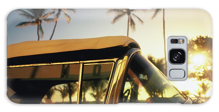 Outdoors Galaxy Case featuring the photograph Car Parked At South Beach by Lonely Planet
