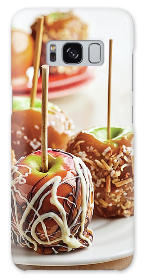 Cuisine At Home Galaxy Case featuring the photograph Caramel apple delight by Cuisine a Home