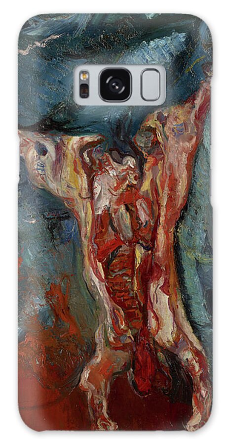 Chaim Soutine Galaxy Case featuring the painting Carcass of Beef by Chaim Soutine