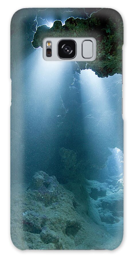 Underwater Galaxy Case featuring the photograph Caribbean Sea, Cayman Islands, Grand by Paul Souders