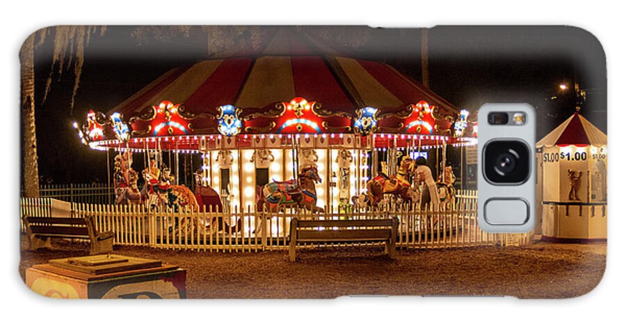 St. Augustine Galaxy Case featuring the photograph Carousel by Joseph Desiderio