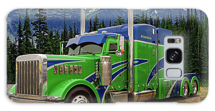 Big Rigs Galaxy Case featuring the photograph Catr9337-19 by Randy Harris