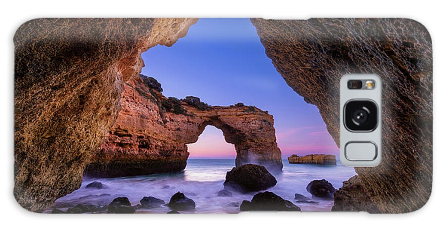 Cave And Arch Galaxy Case featuring the photograph Cave And Arch by Michael Blanchette Photography