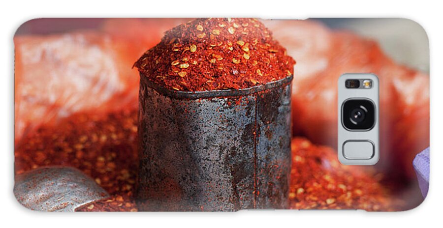 Spice Galaxy Case featuring the photograph Chili Powder In A Container With A by Design Pics / Keith Levit
