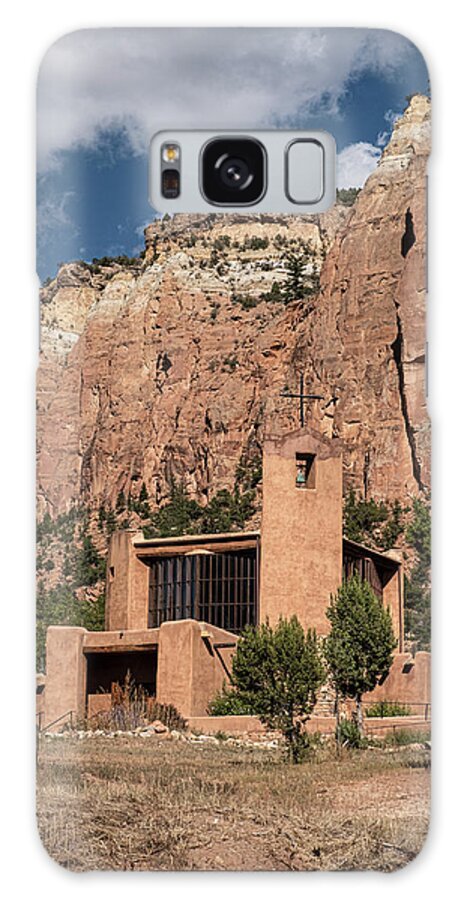 Landscapes Galaxy S8 Case featuring the photograph Christ in the Desert Benedictine Monastery by Mary Lee Dereske
