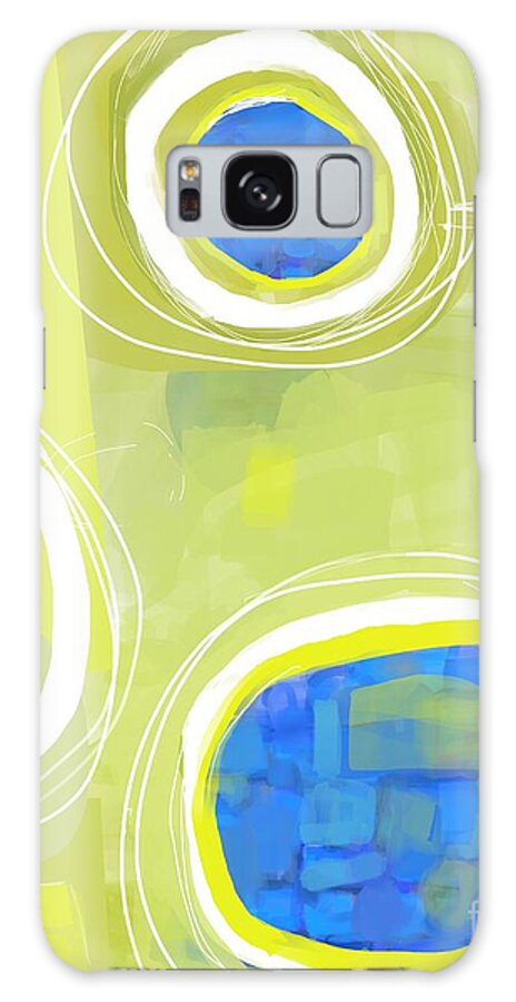 Abstract Galaxy Case featuring the digital art Citronella by Ry M