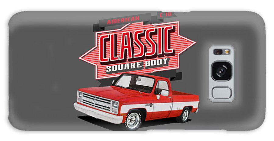 Classic Galaxy Case featuring the mixed media Classic Square Body by Paul Kuras