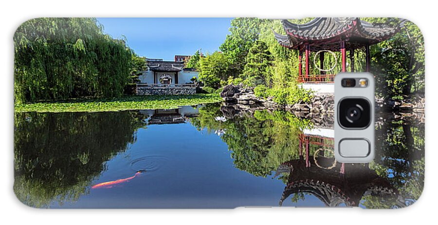 Alex Lyubar Galaxy Case featuring the photograph Classical Chinese Garden by Alex Lyubar
