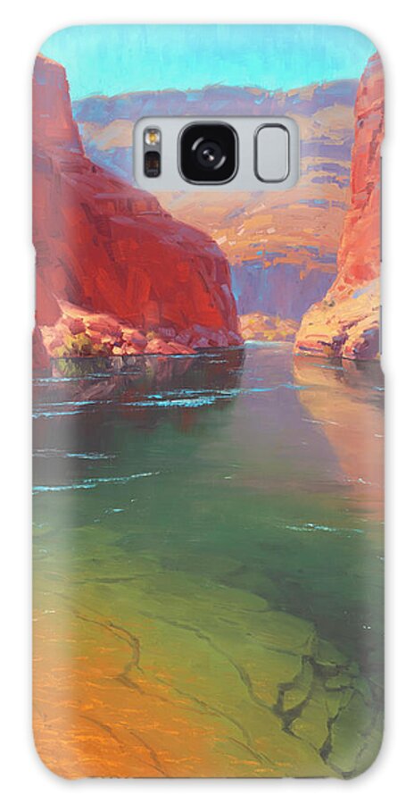 Grand Canyon Galaxy Case featuring the painting Clear Currents by Cody DeLong