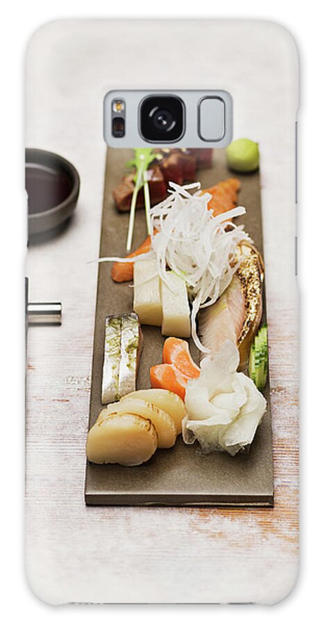 Sweden Galaxy Case featuring the photograph Close-up Of Sashimi by Johner Images