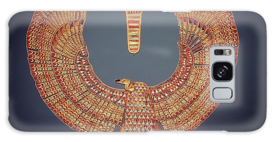 Vulture Galaxy Case featuring the photograph Collar In The Form Of The Vulture Goddess Nekhbet by Egyptian 18th Dynasty
