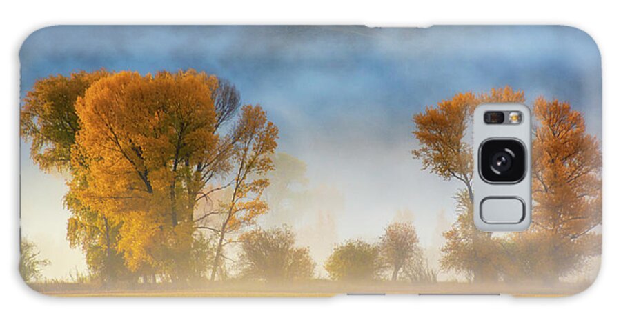 Autumn Galaxy Case featuring the photograph Colorado Autumn Fog by John De Bord