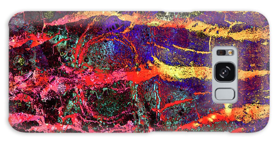 Colorful Bark 13 Galaxy Case featuring the photograph Colorful Bark 13 by Anita Vincze