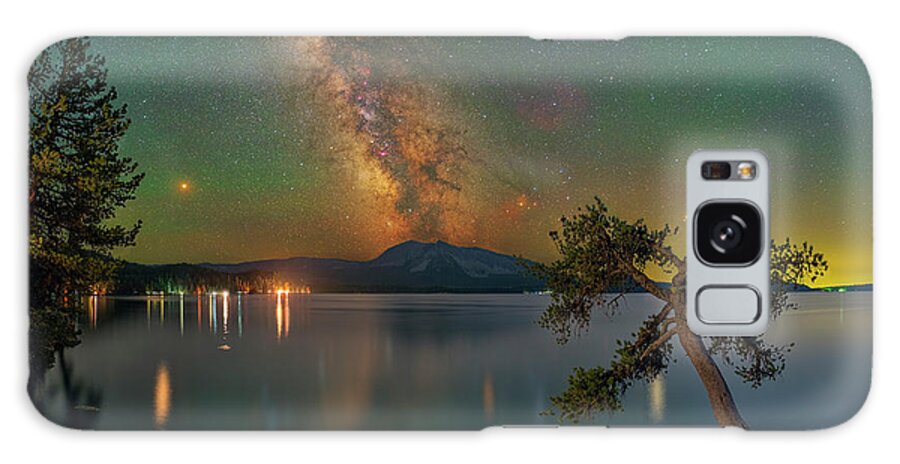 Astronomy Galaxy Case featuring the photograph Colors of a Summer Night by Ralf Rohner