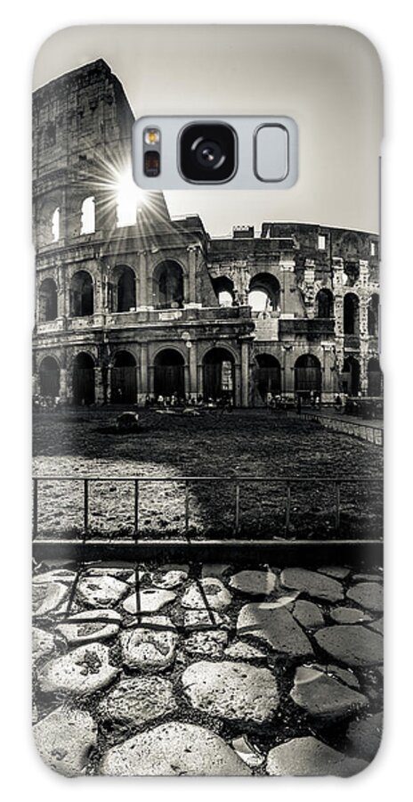 Arch Galaxy Case featuring the photograph Colosseum In Rome by Mmac72