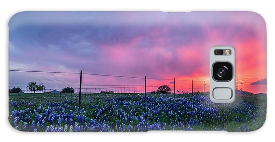 Texas Wildflowers Galaxy Case featuring the photograph Coming Storm II by Johnny Boyd