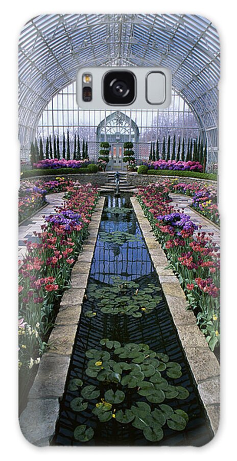 America Galaxy Case featuring the photograph Como Park Conservatory, St. Paul by Artist - Unknown
