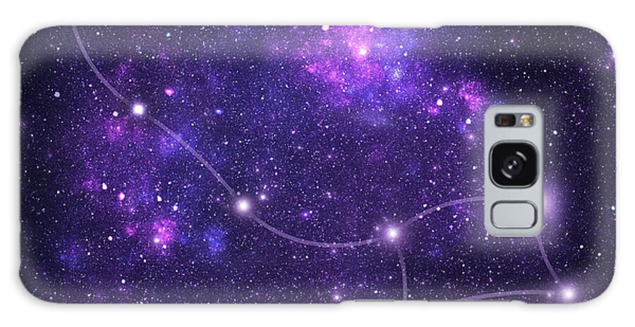 Dust Galaxy Case featuring the photograph Constellations. Ursa Minor Umi by Sololos