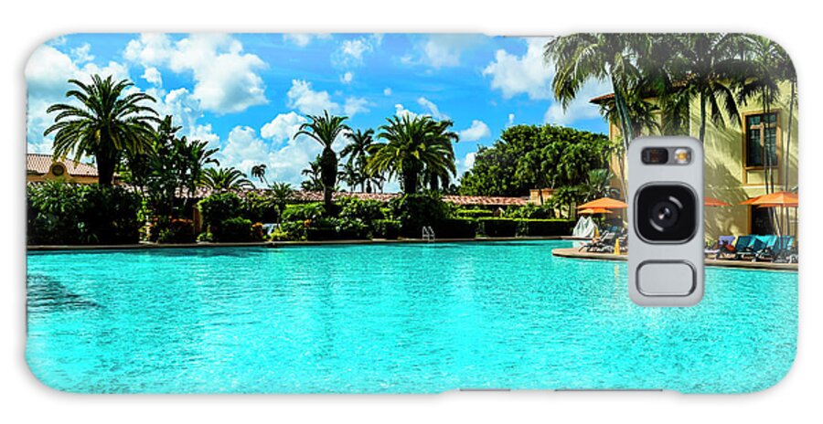 Architecture Galaxy Case featuring the photograph Biltmore Hotel Pool in Coral Gables Series 0087 by Carlos Diaz