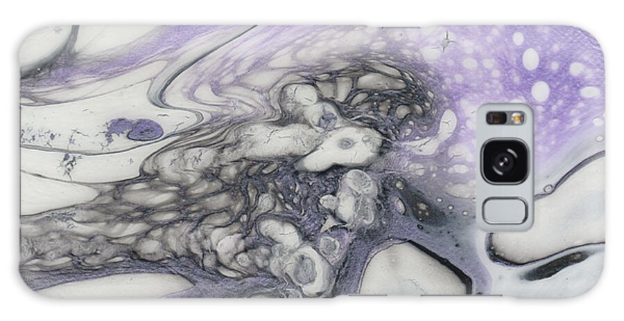 Cosmo Galaxy Case featuring the painting Cosmo by Pamela A. Johnson
