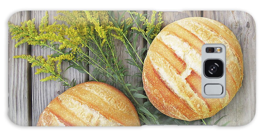 Bread Galaxy Case featuring the photograph Country White Sourdough by Amy E Fraser