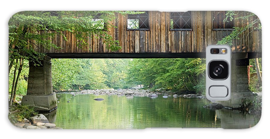 Scenics Galaxy Case featuring the photograph Covered Bridge Series Xxl by Wbritten